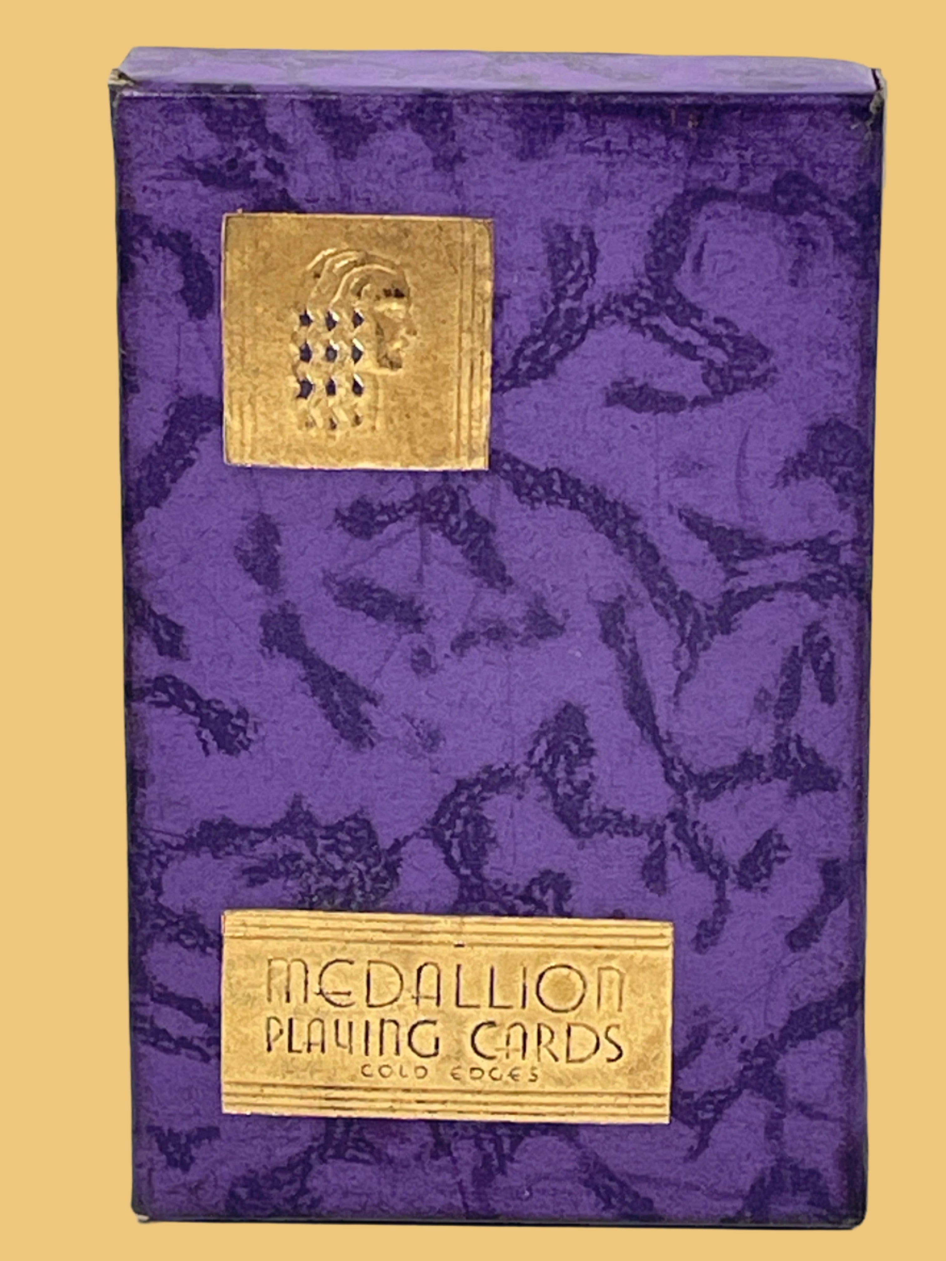 Vintage Medallion Playing Cards – Sealed – U.S. Playing Card Co. – Canadian Tax Stamp