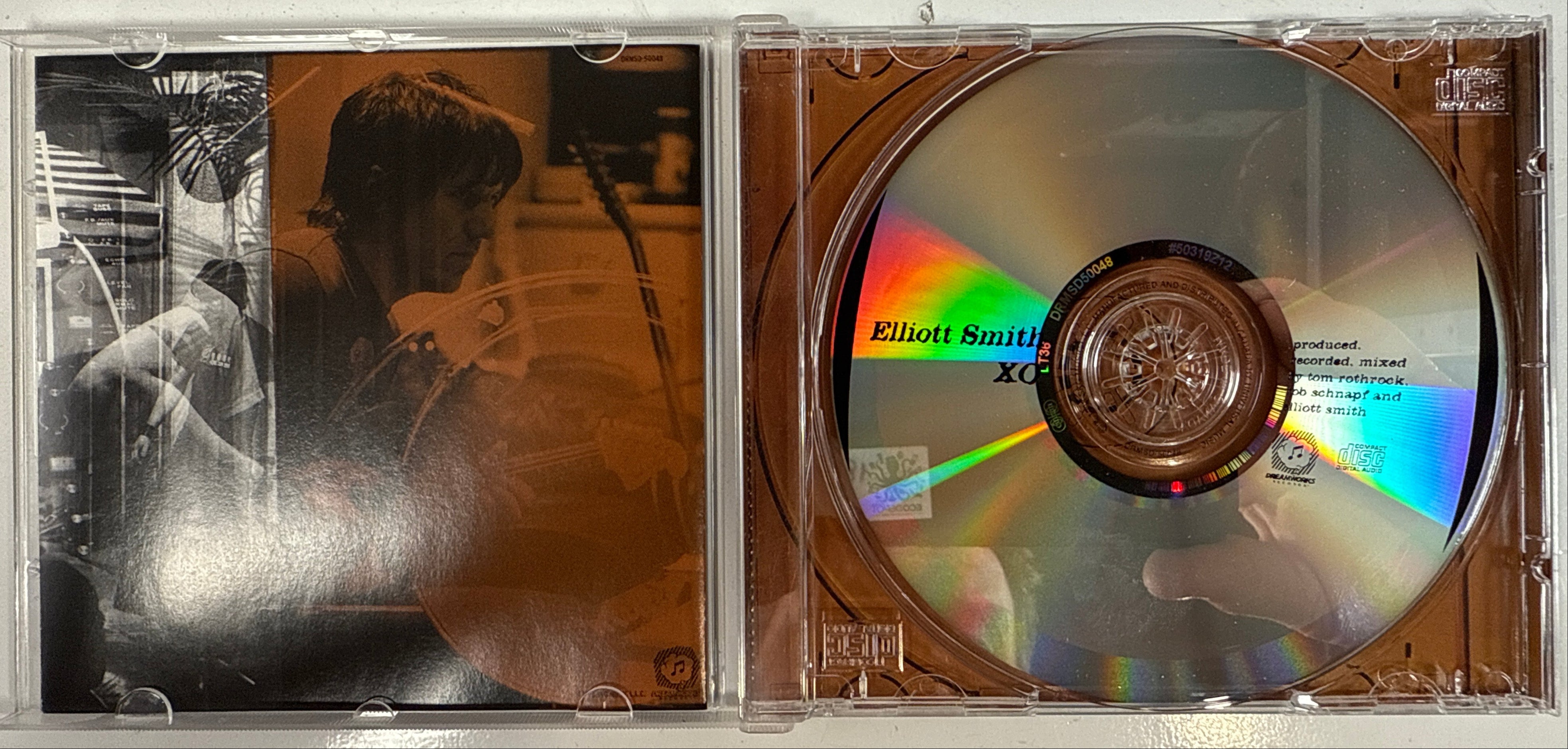Elliott Smith CD – XO (1998 DreamWorks, Indie Rock Classic)