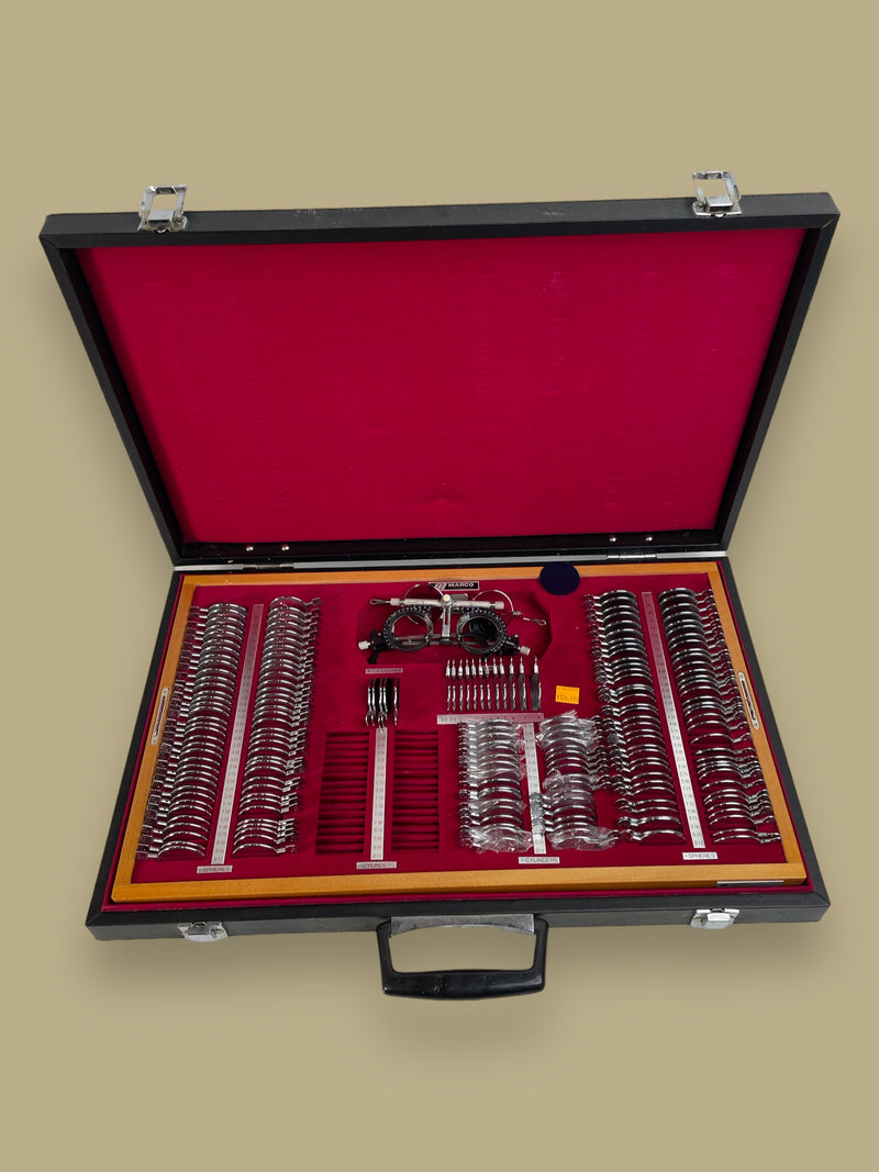 Vintage Optical Optometry Trial Lens Set