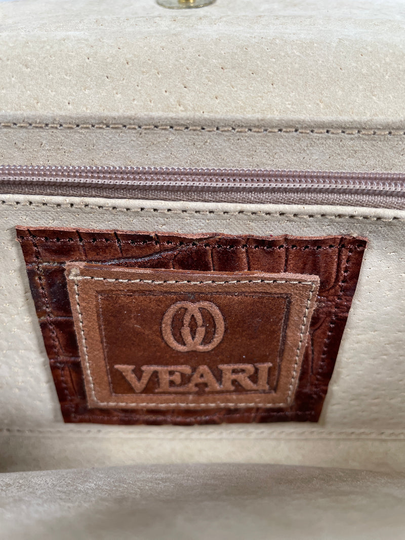 Collectible Veari Crocodile Skin, Clutch Purse