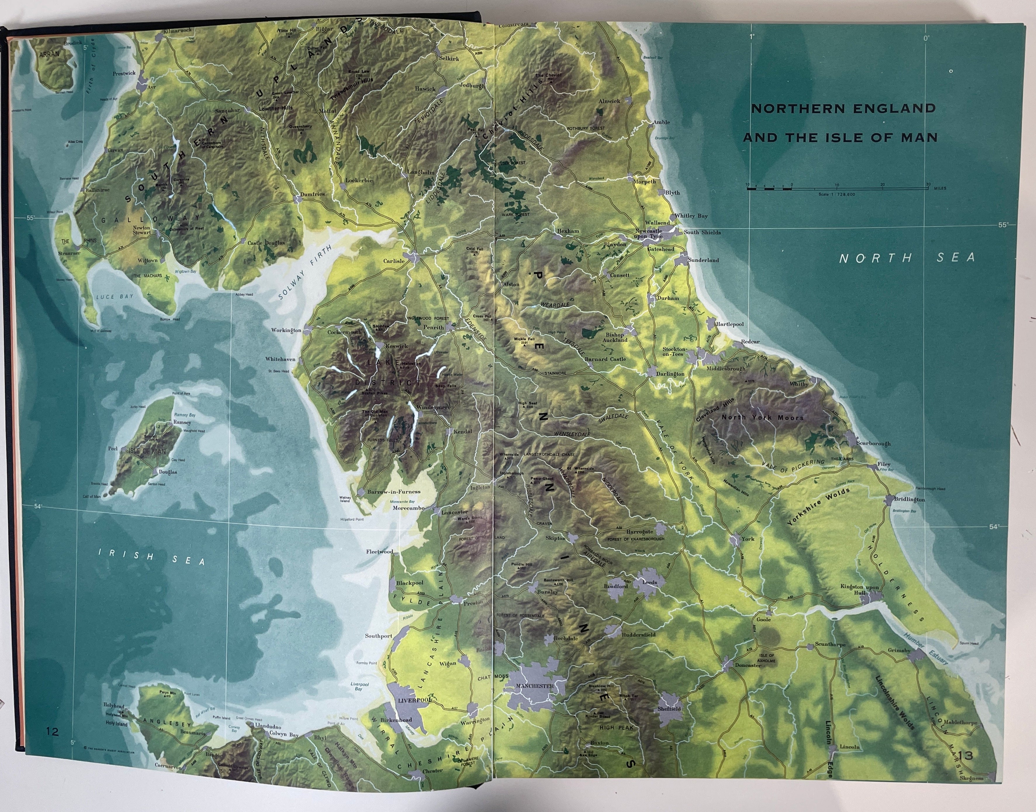 The Readers Digest , Complete Atlas of the British Isles,  First Edition 1965
