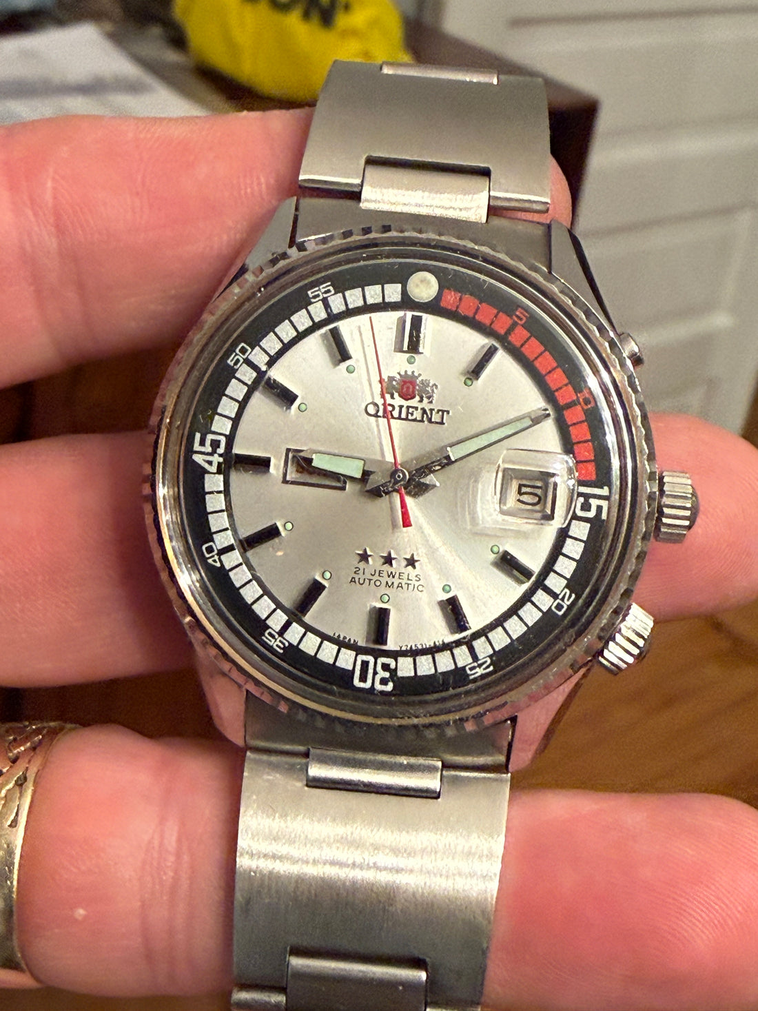Vintage Orient King Diver AAA 21J Automatic Near NOS Unworn Condition Japan