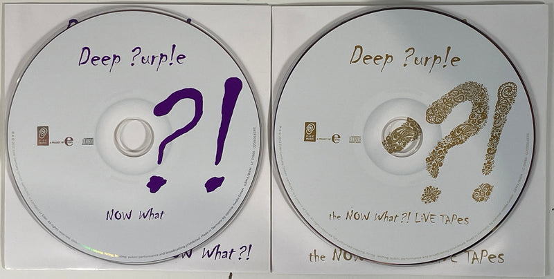 Deep Purple, et maintenant ?! Double CD Digipak en édition limitée or.