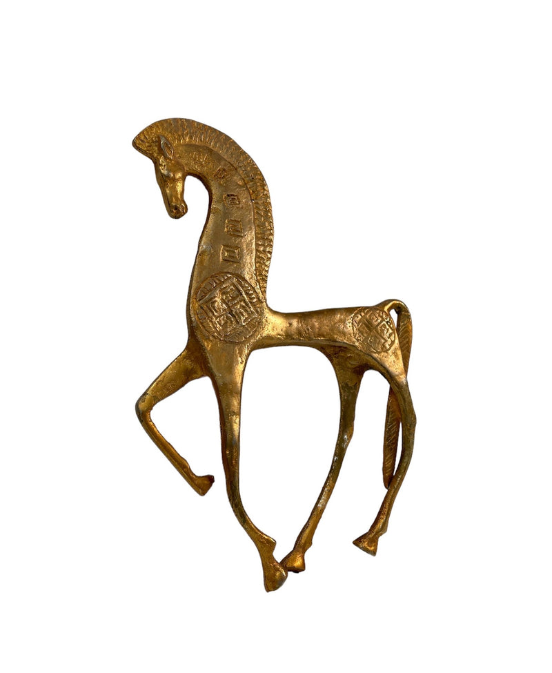 Mid-Century Modern Frederick Weinberg Brass Horse