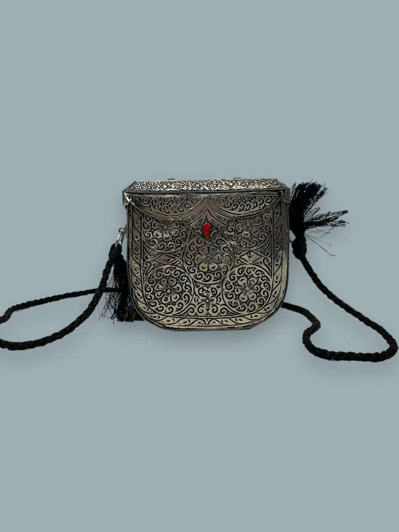 Petit sac latéral en alliages métalliques