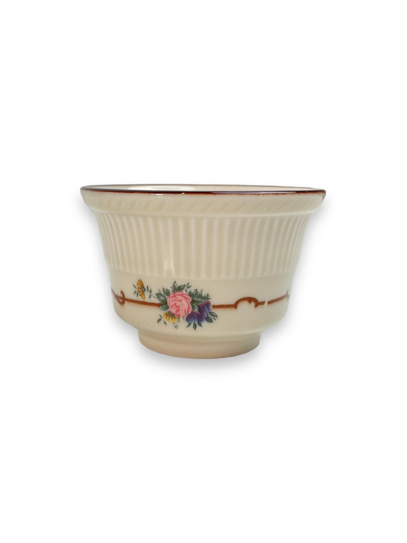 Ensemble de 4 coupes à crème Shenango China au motif Angelique