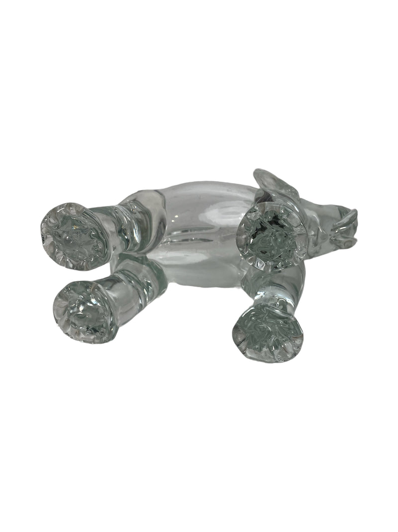 Vintage Murano 10" Art Glass Elephant Sculpture