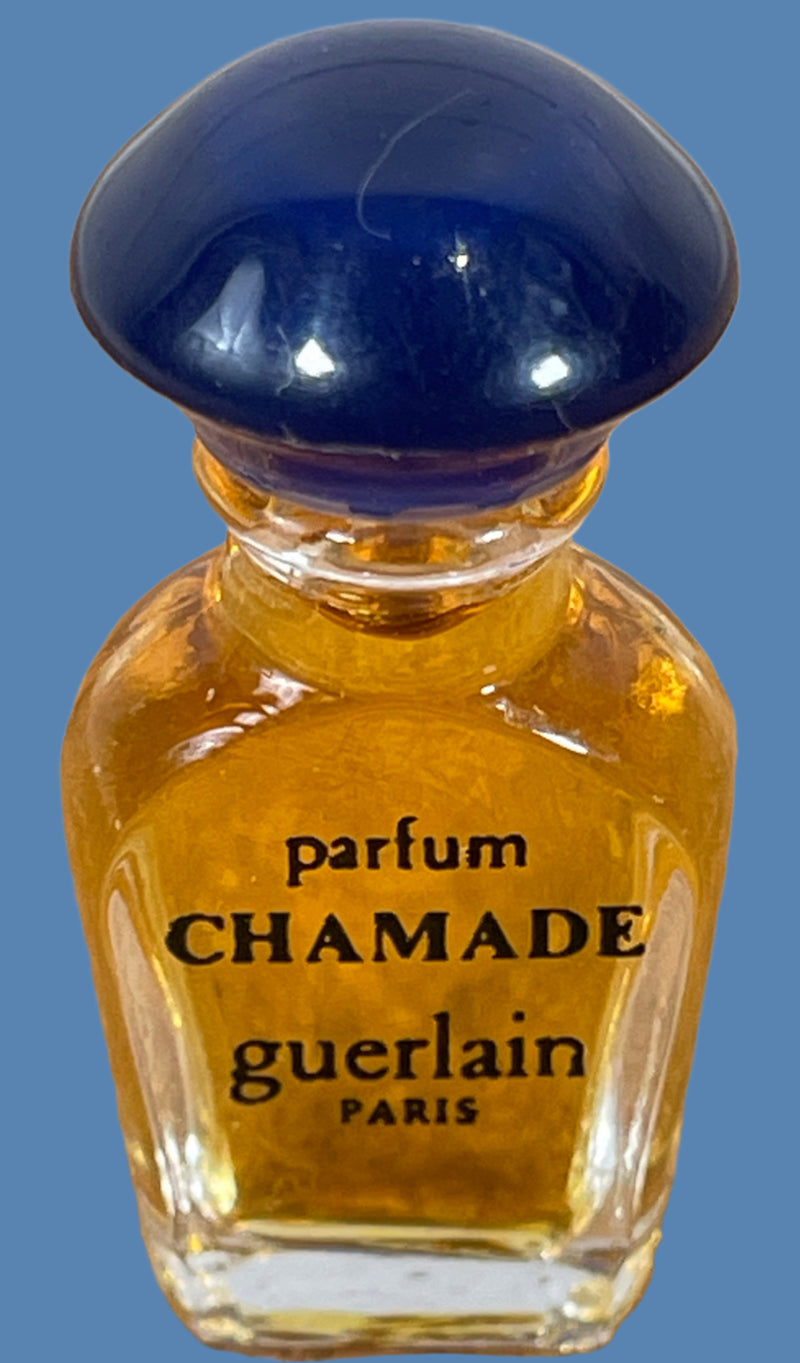 CHAMADE, by Guerlain Parfum Perfume Micro Mini Small Travel Bottle 1 ml, Vintage