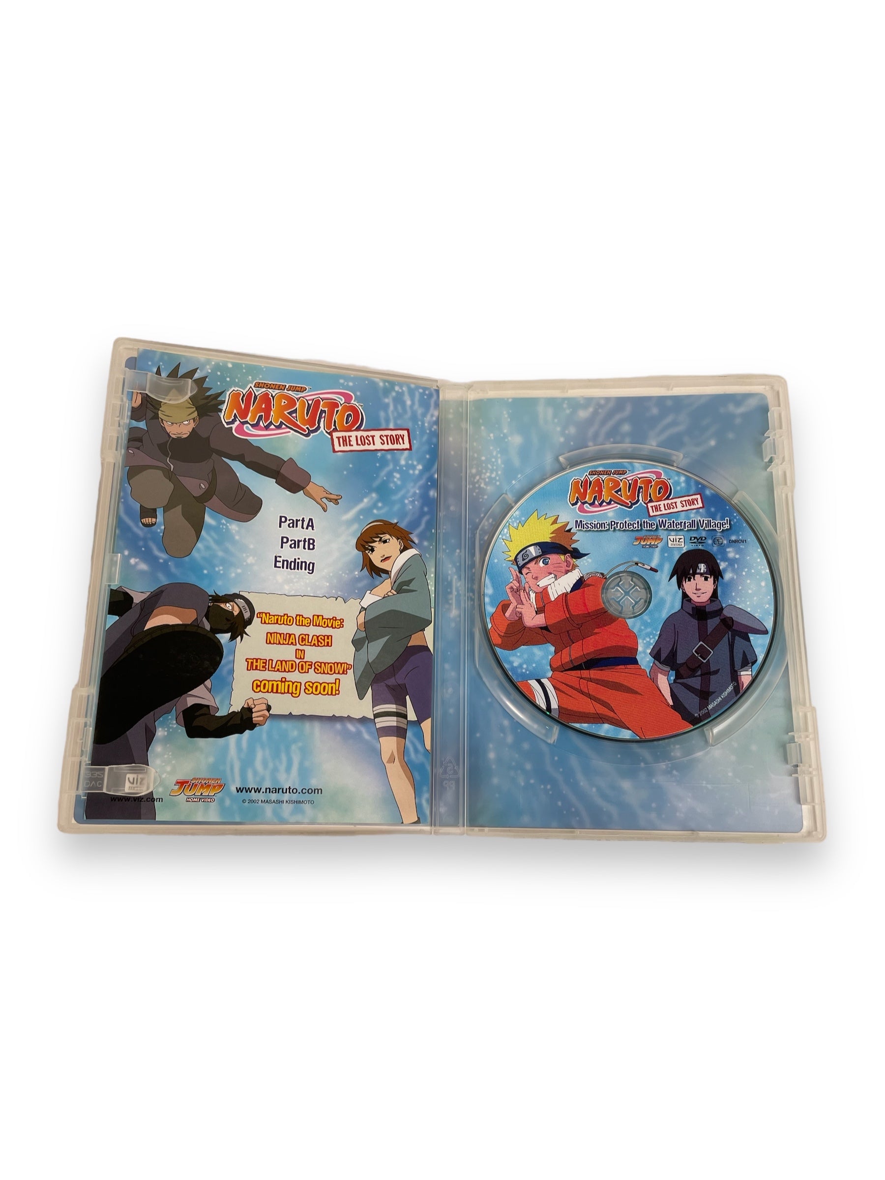 Naruto: The Lost Story: Mission: Protect The Waterfall Village DVD