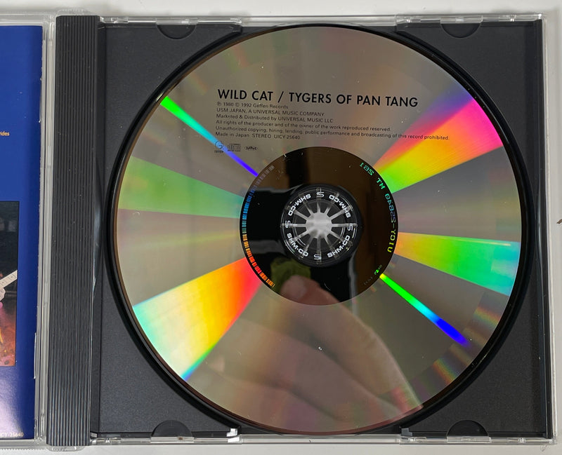 Tygers Of Pan Tang - Wild Cat on Music CD. UICY-25640