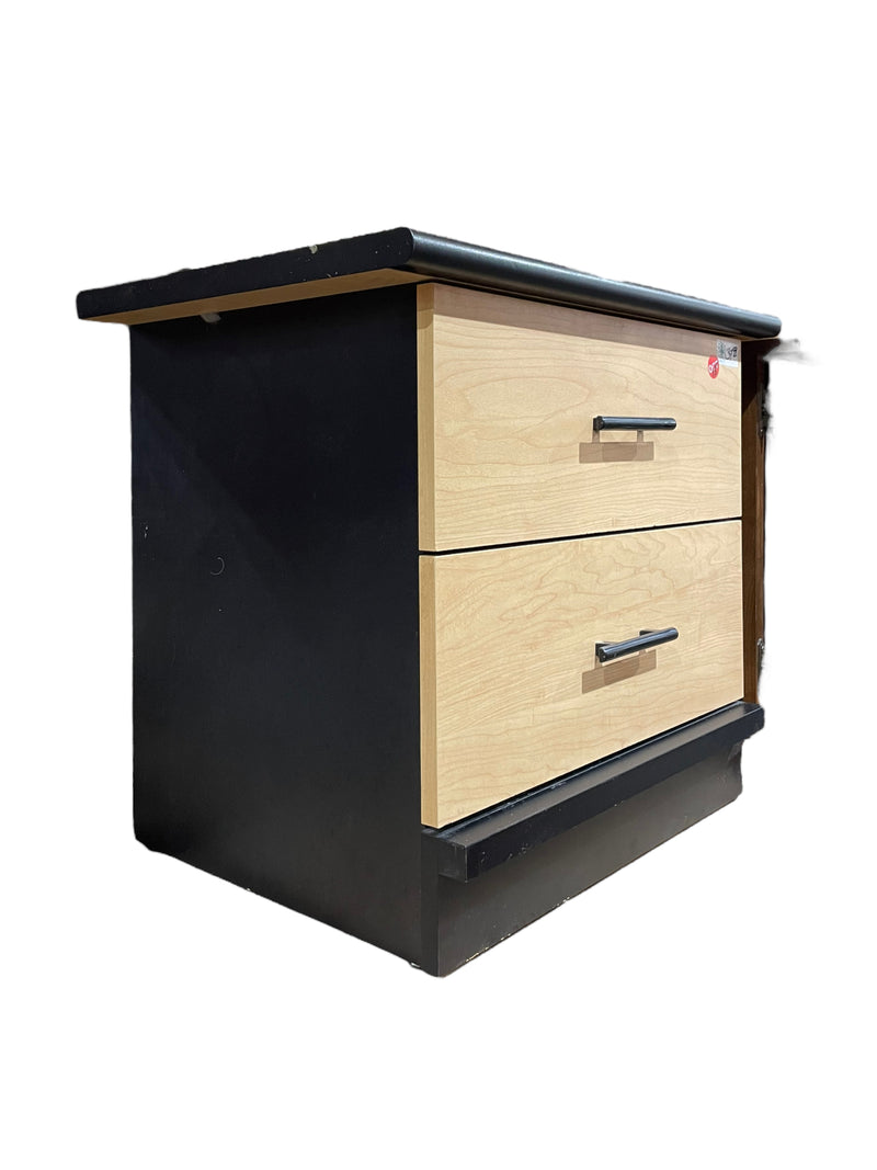 Stylish Two-Drawer Nightstand