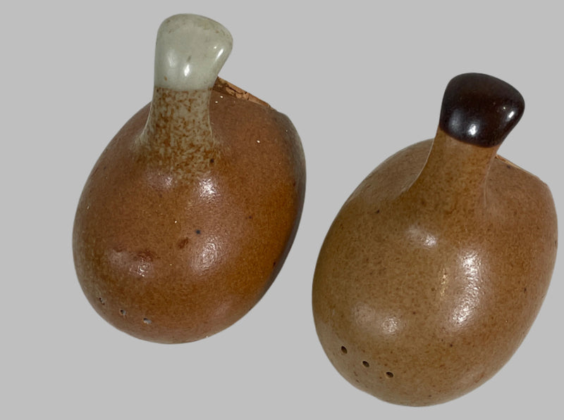 Vintage Sial Stoneware Salt & Pepper Shaker, Hors Serie