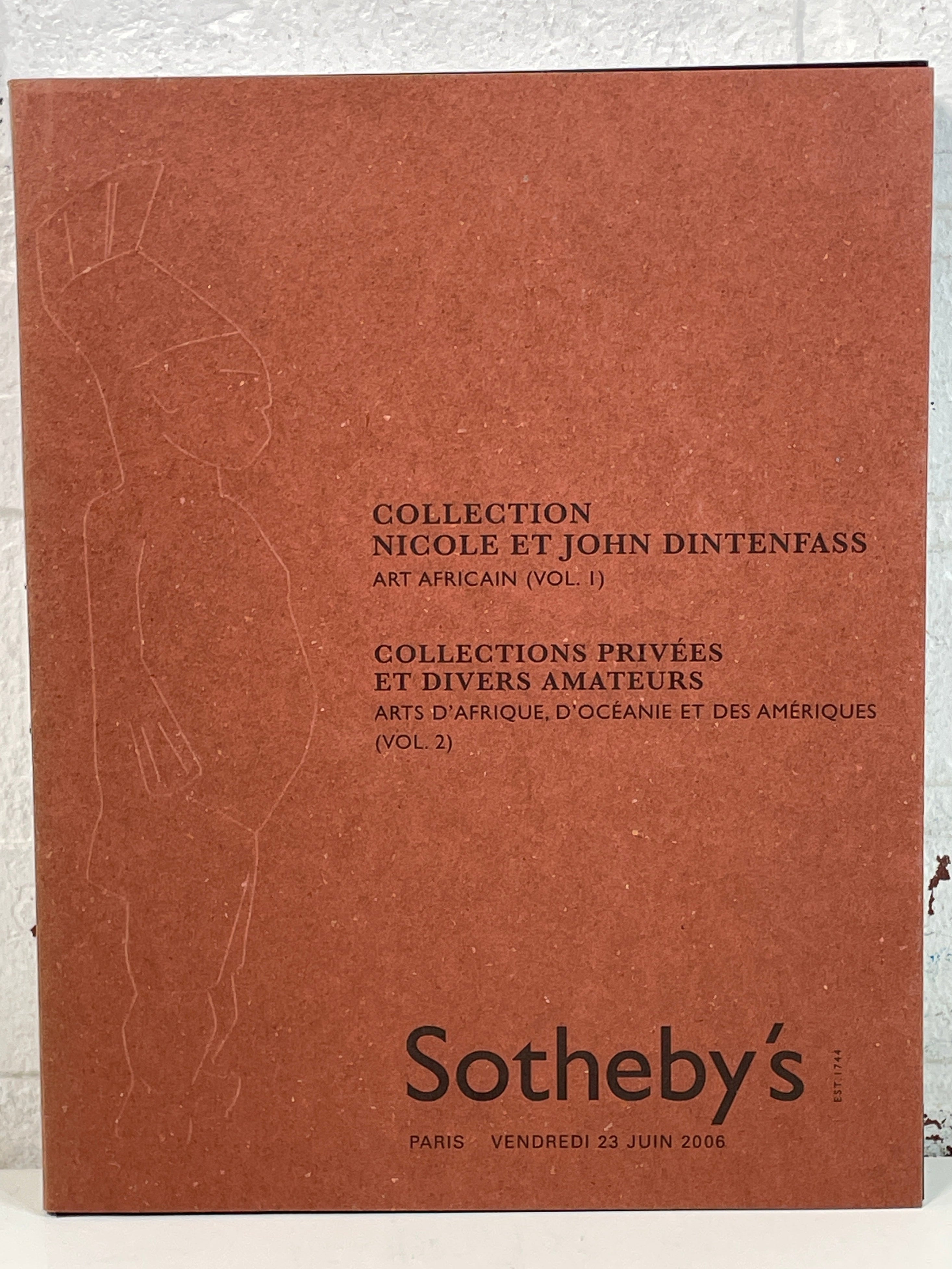 Sotheby’s African Art Auction Catalog Vol. 1 & 2 | June 2006 | Collectible Reference Books.