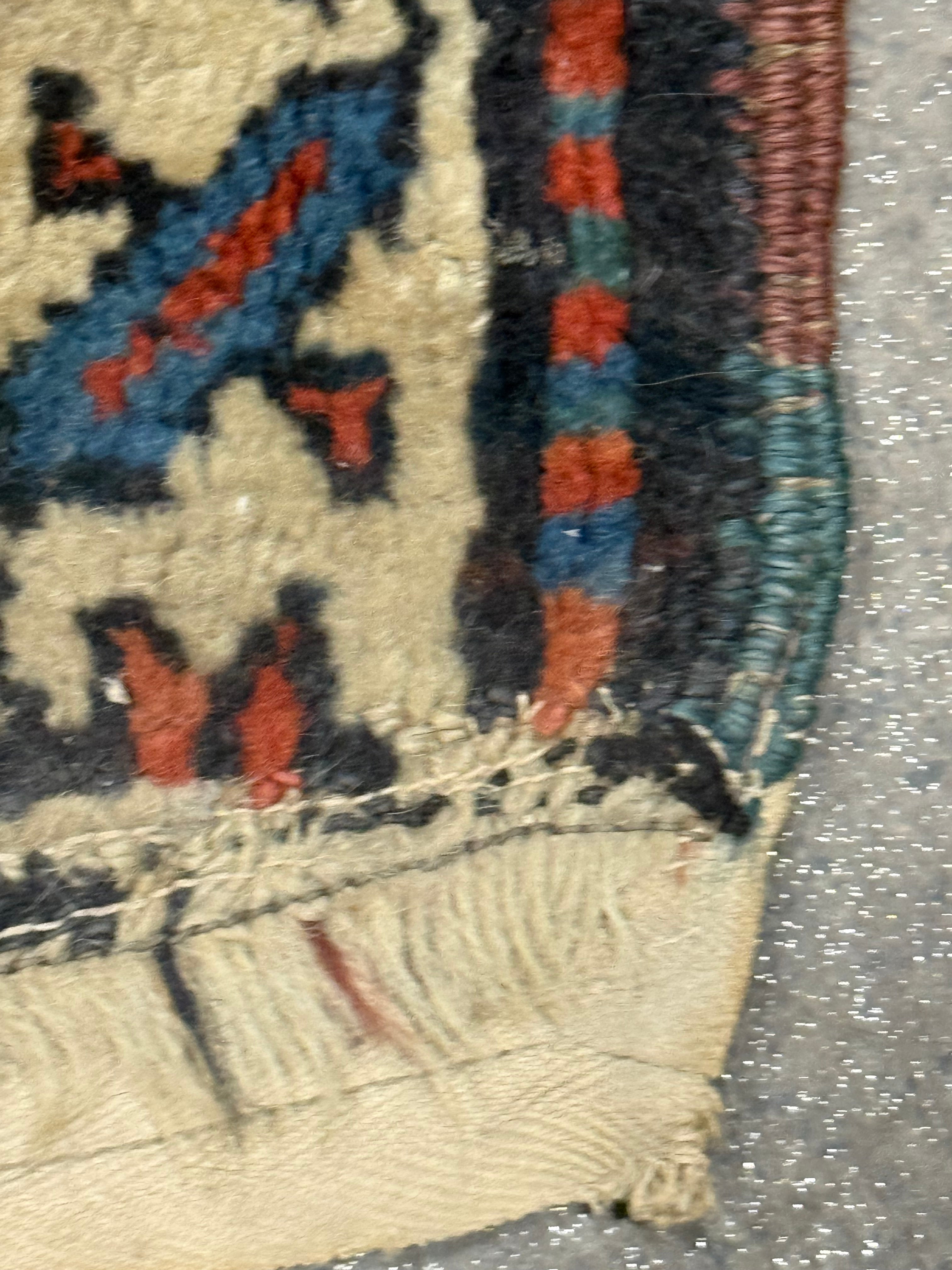 Antique Caucasian Kuba Shirvan Runner Rug c. 1890–1910 | Hand-Knotted Wool | 100 × 350 cm (3’3” × 11’6”)