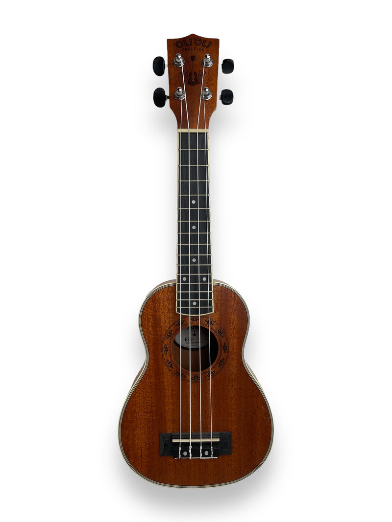 OliOli Mahogany Soprano Ukulele ESUS100