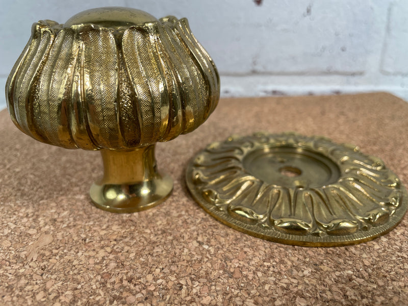 Decorative Brass Door Knob, Made in Spain