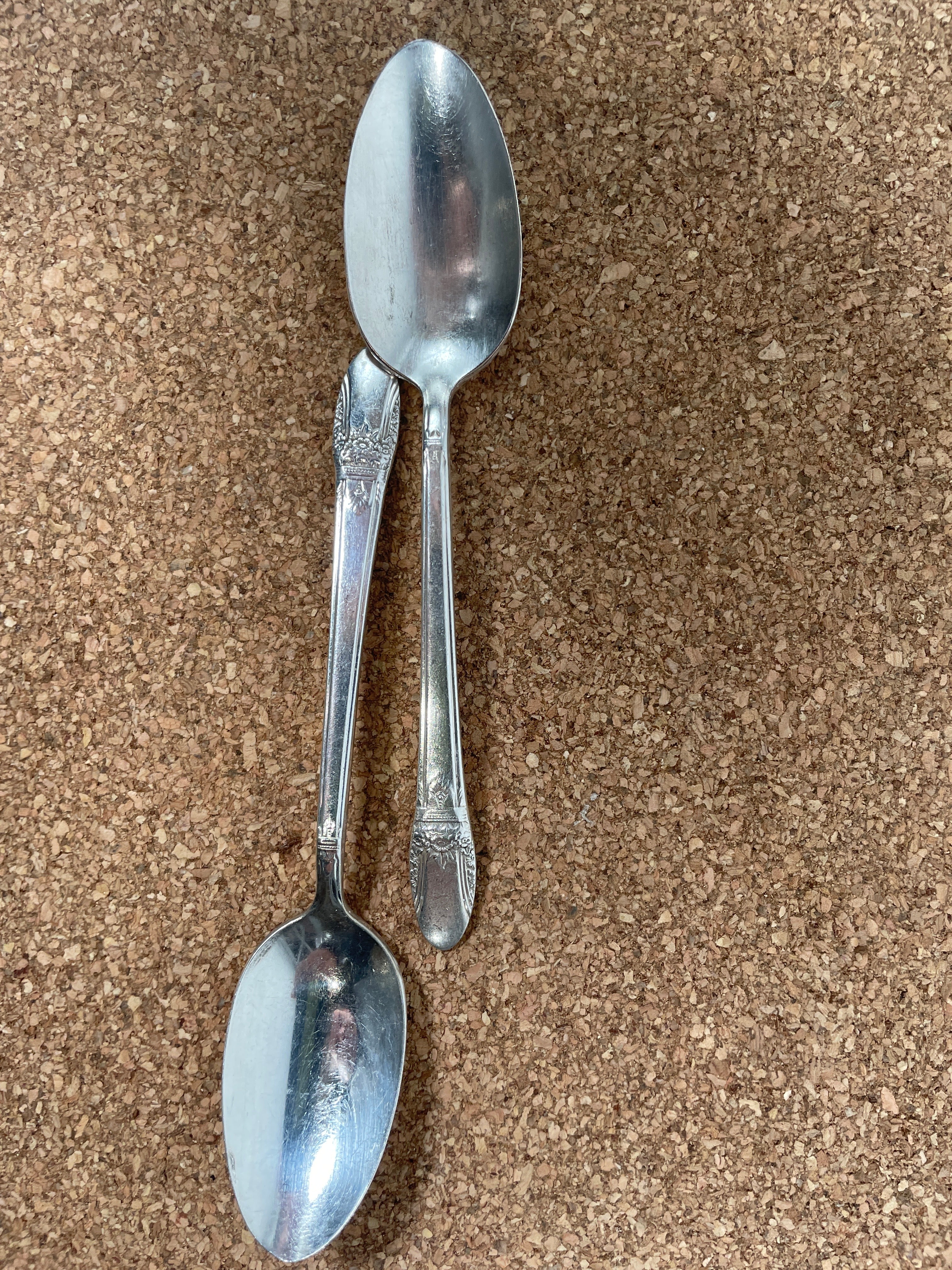 Set of 13 Rogers 1847. Silverware. Teaspoons