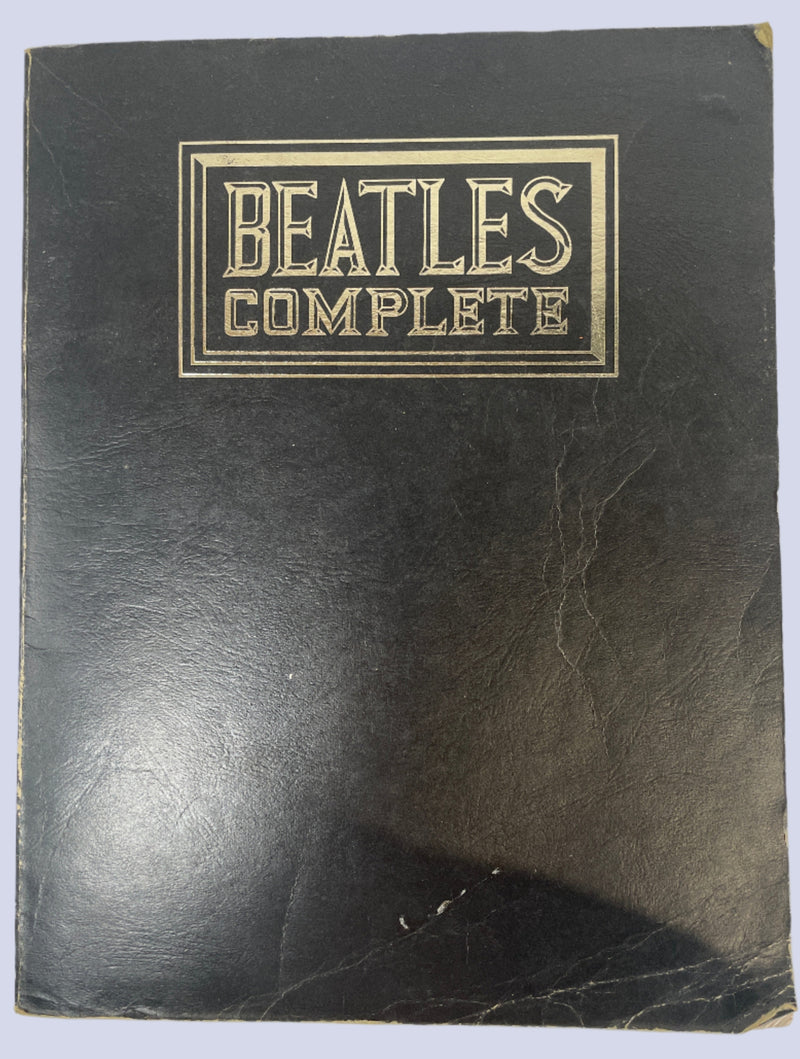 The Beatles Complete Song Book 1979 John Lennon Paul McCartney