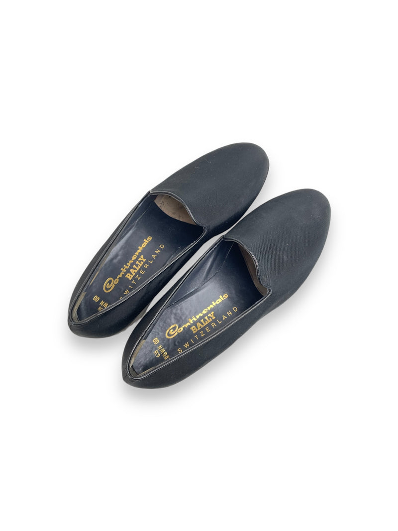 Mocassins noirs Bally Continental pour hommes