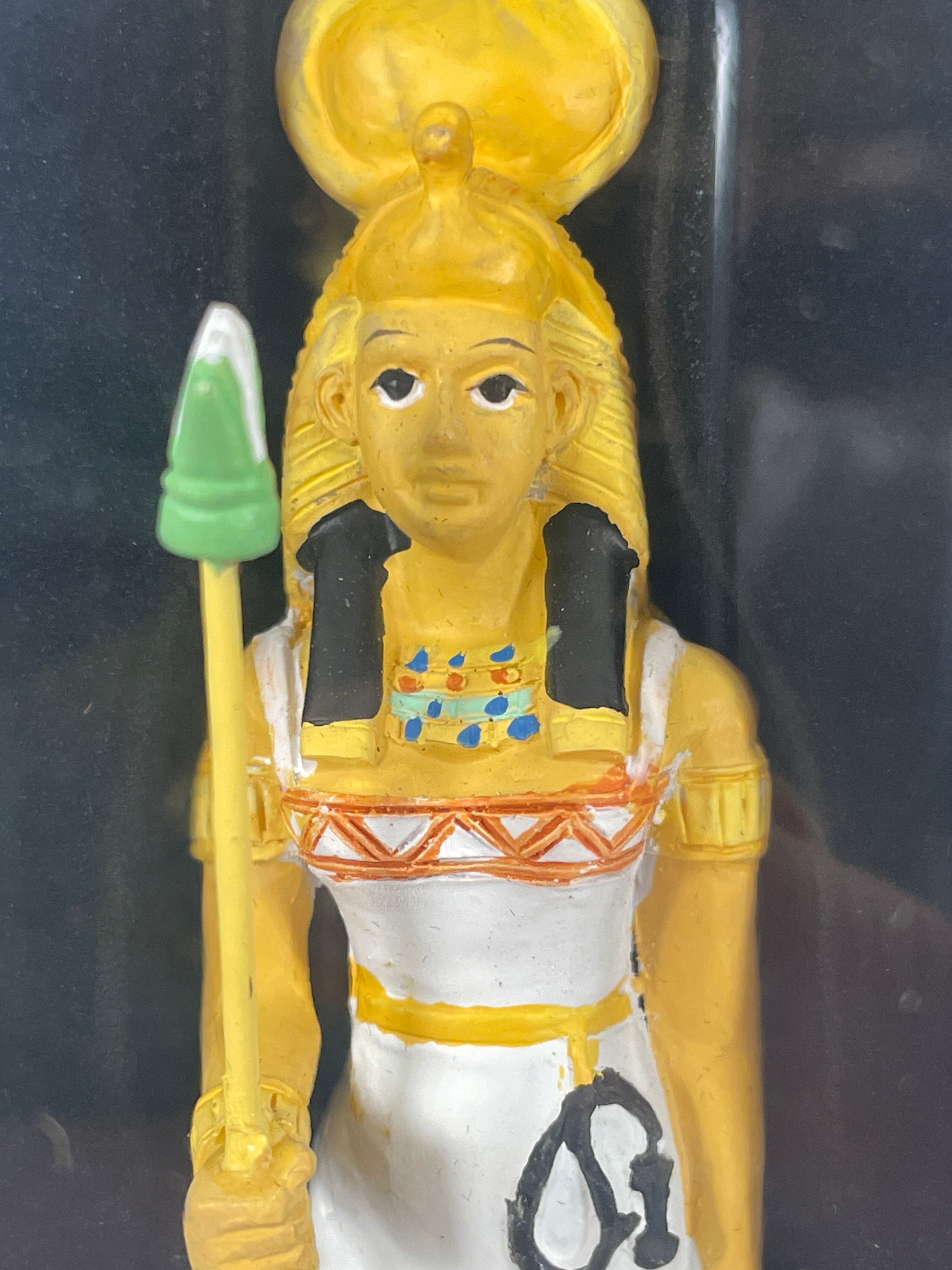 Figurine de collection du dieu égyptien « Hathor »