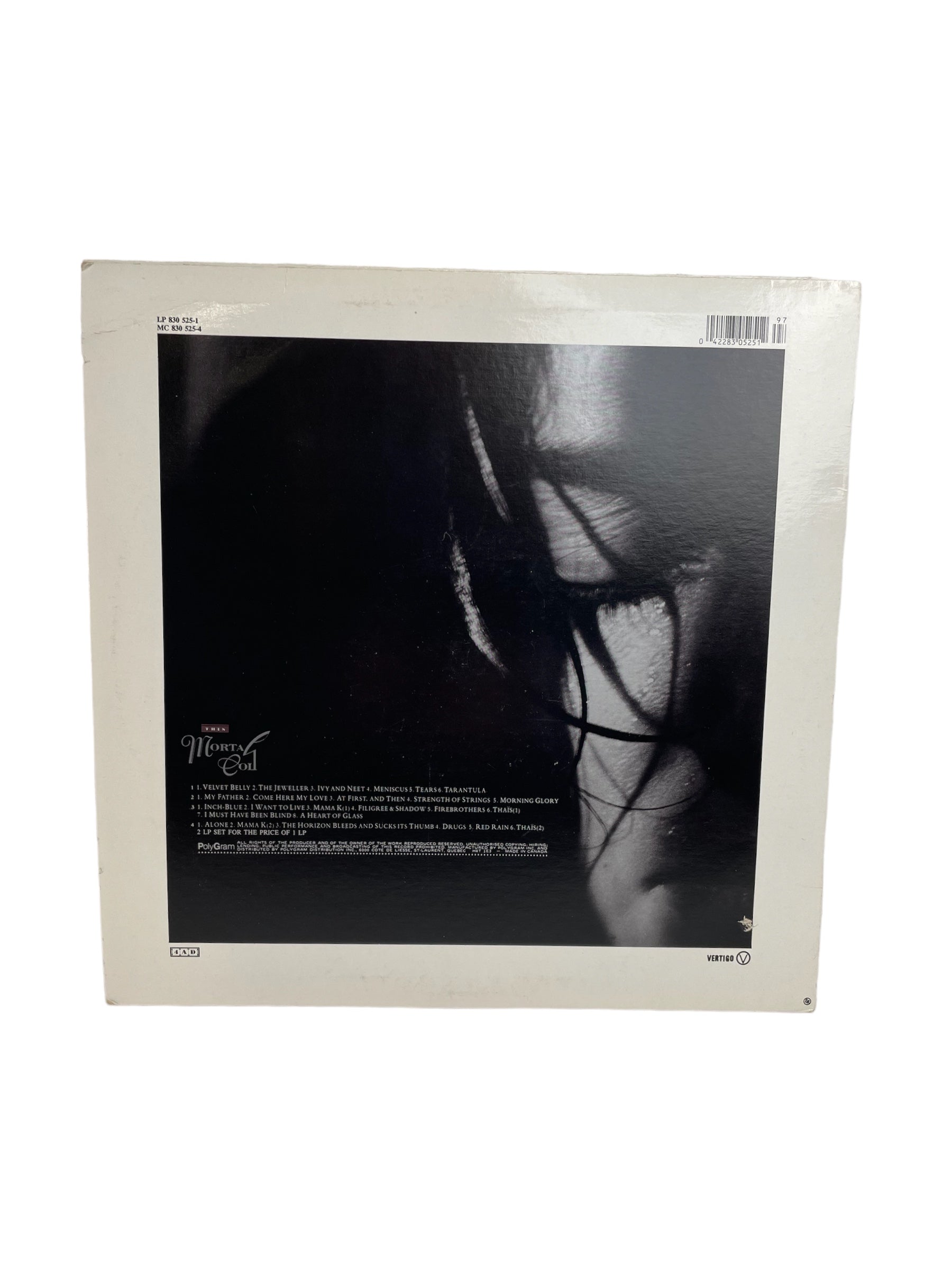 Mortal Coil "Filigree & Shadow." double vinyle LP