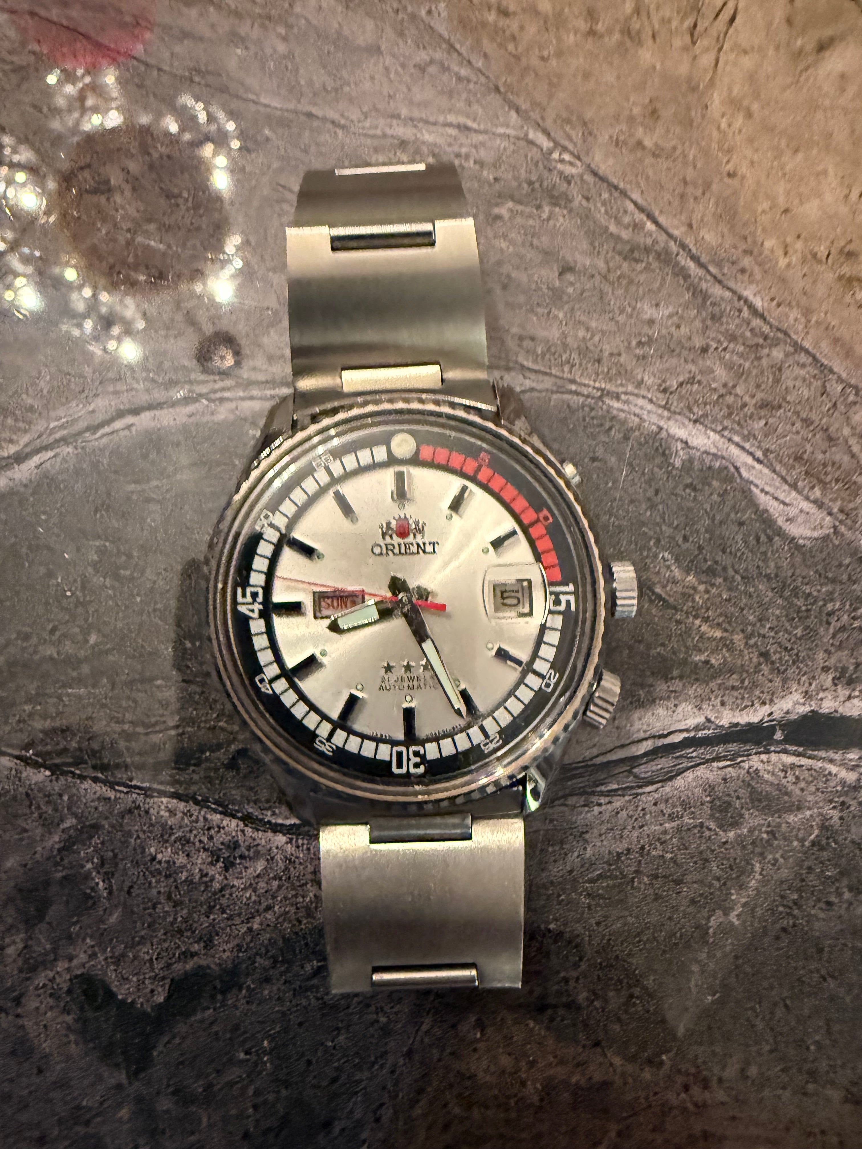 Vintage Orient King Diver AAA 21J Automatic Near NOS Unworn Condition Japan