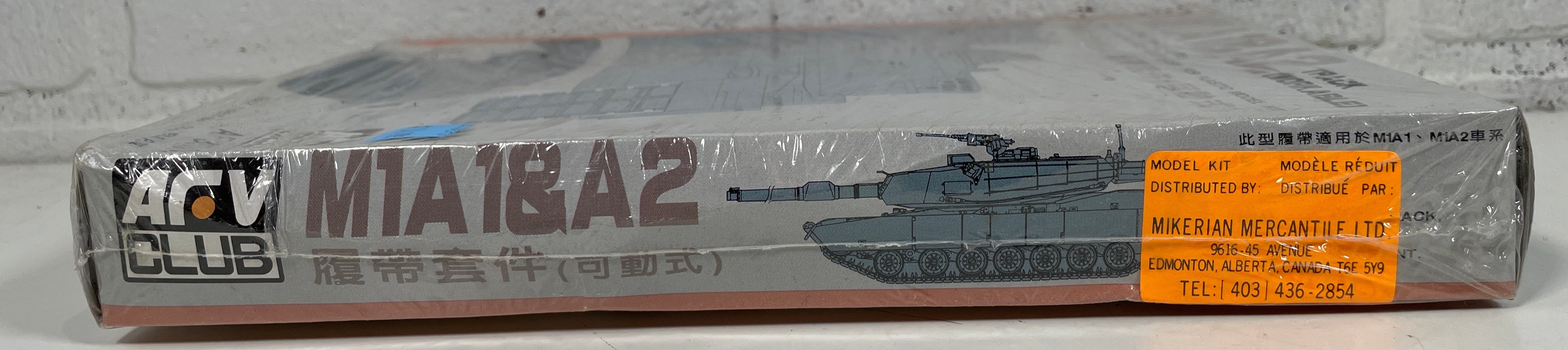 Chenilles de chars M1A1 et M1A2 au 1/35 – Réalisable par AFV Club