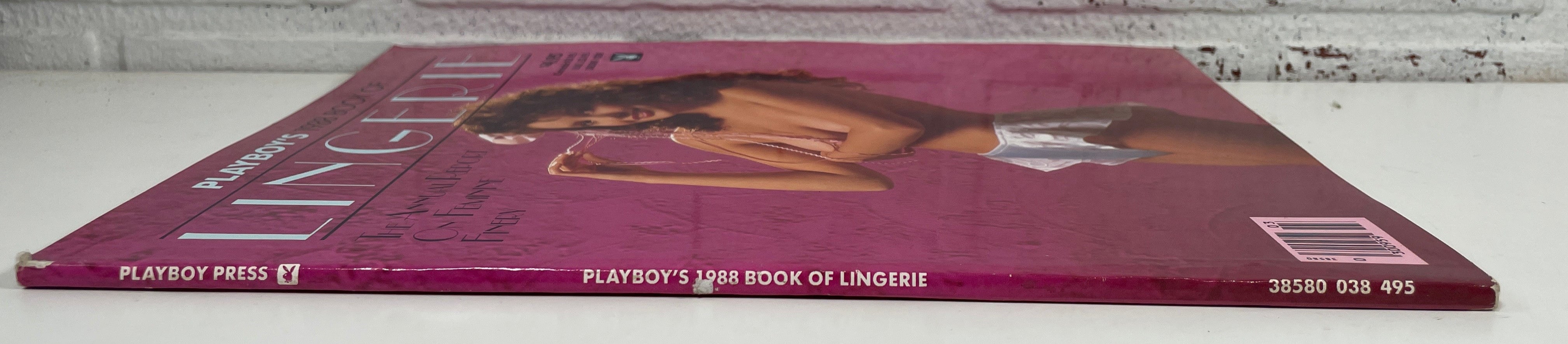 PLAYBOY'S , 1988 Book of Lingerie, The Annual Report on Feminine Energy. VERY GOOD