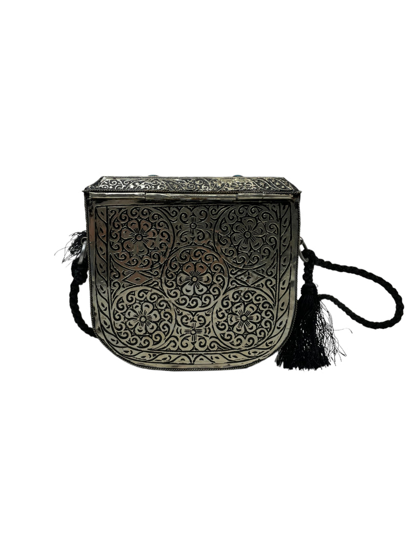 Petit sac latéral en alliages métalliques