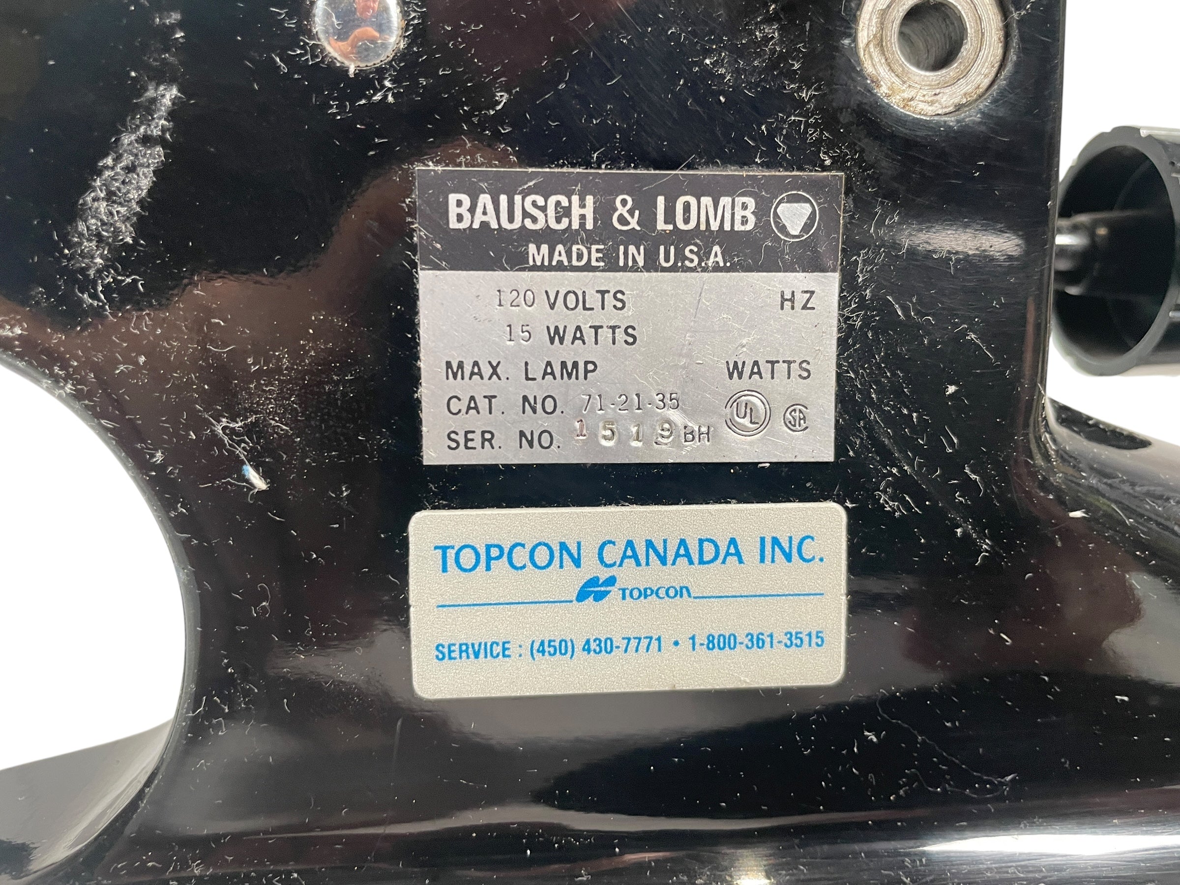 Bausch_Lomb_Slit Lamp_Microscope