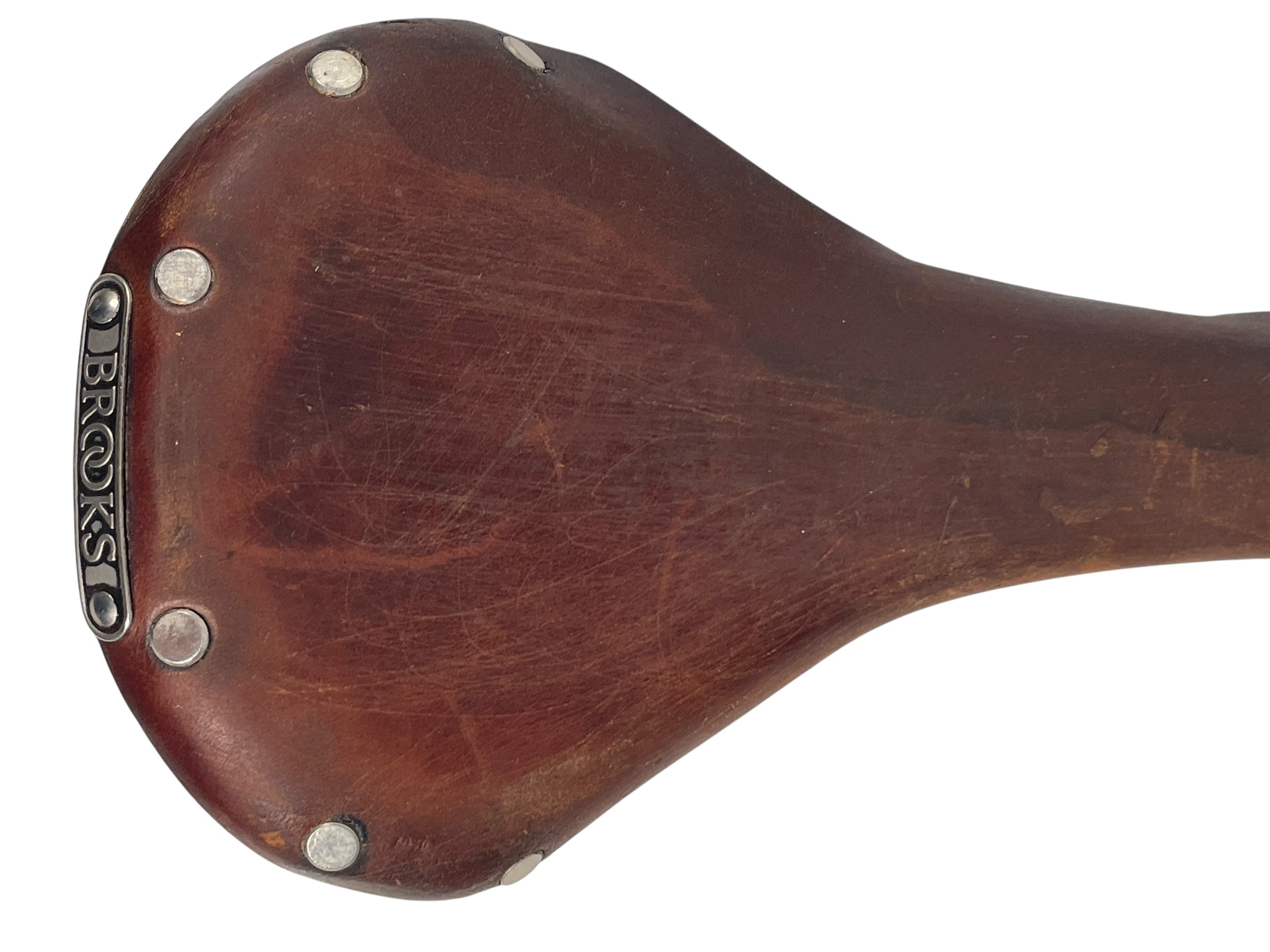 Vintage Brooks England Team Pro Leather Bicycle Saddle – Made in England