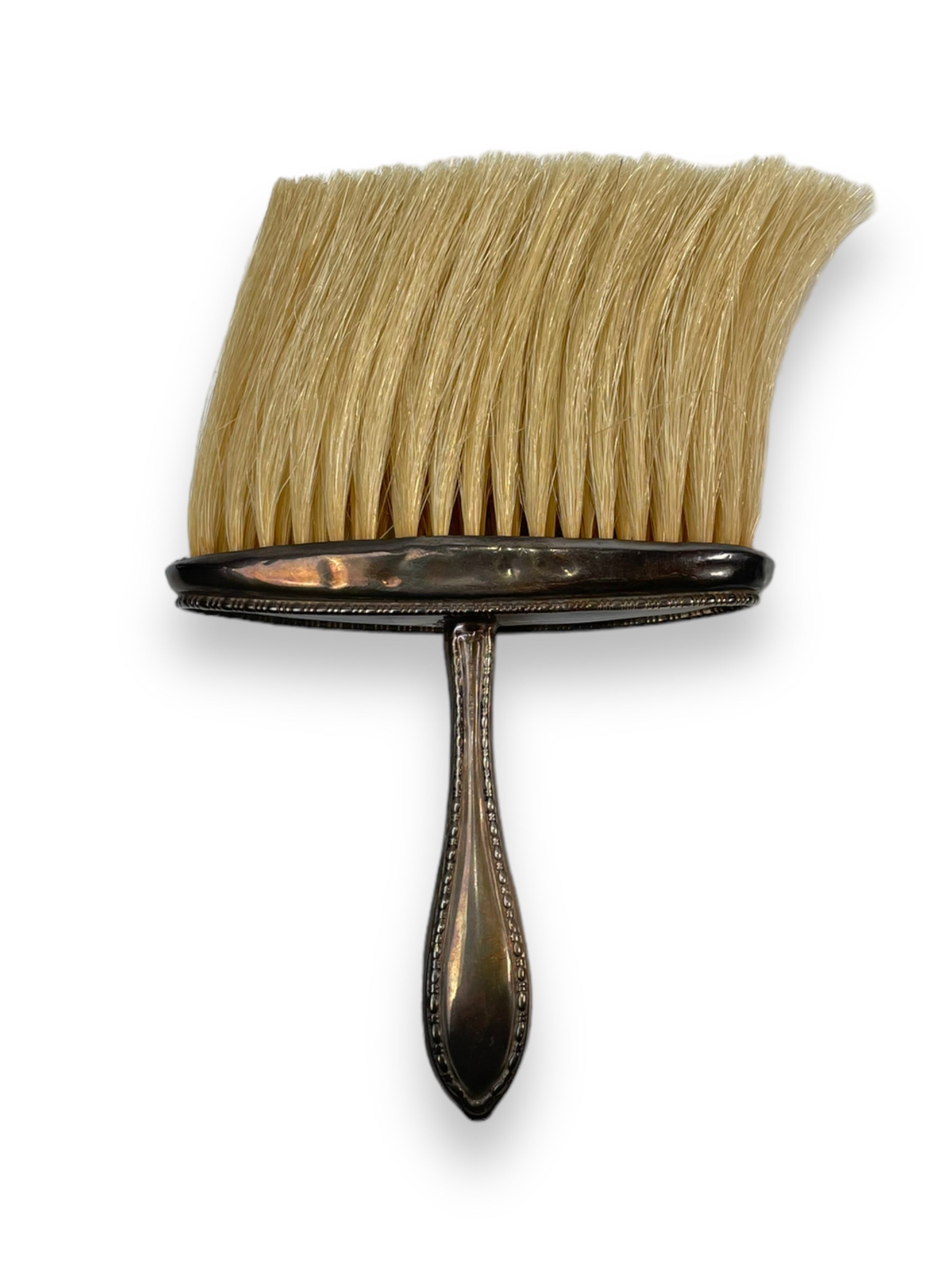 Antique Hat Brush with Sterling Silver Handle