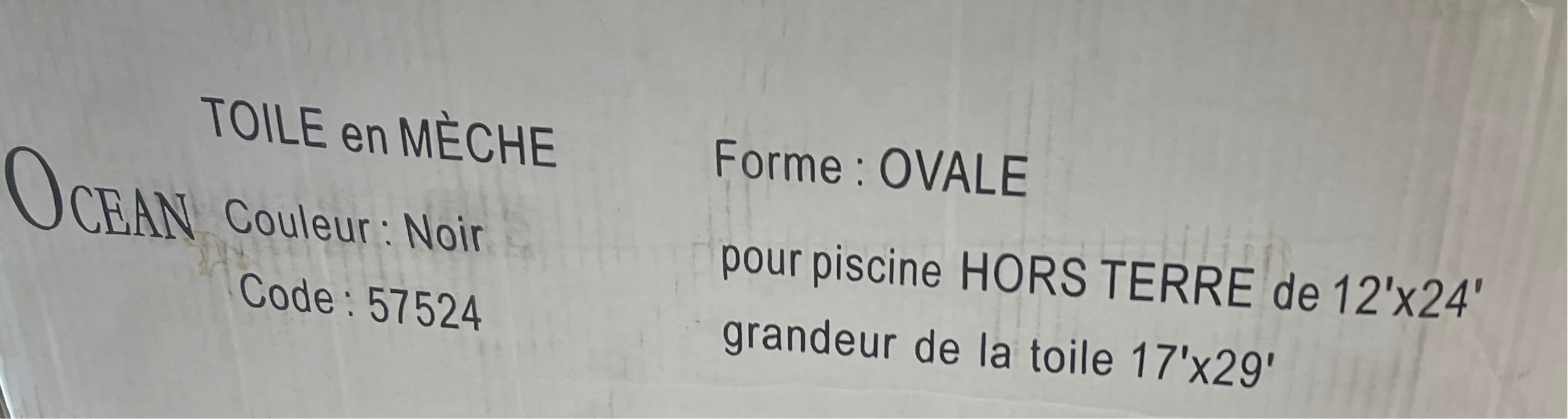 New Mesh above ground pool cover