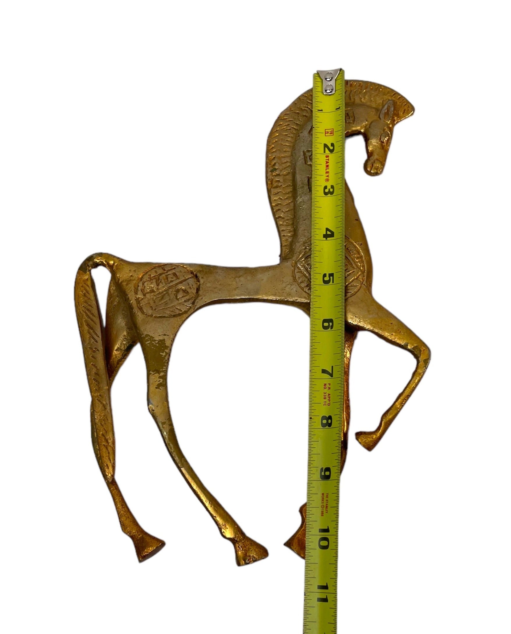 Mid-Century Modern Frederick Weinberg Brass Horse
