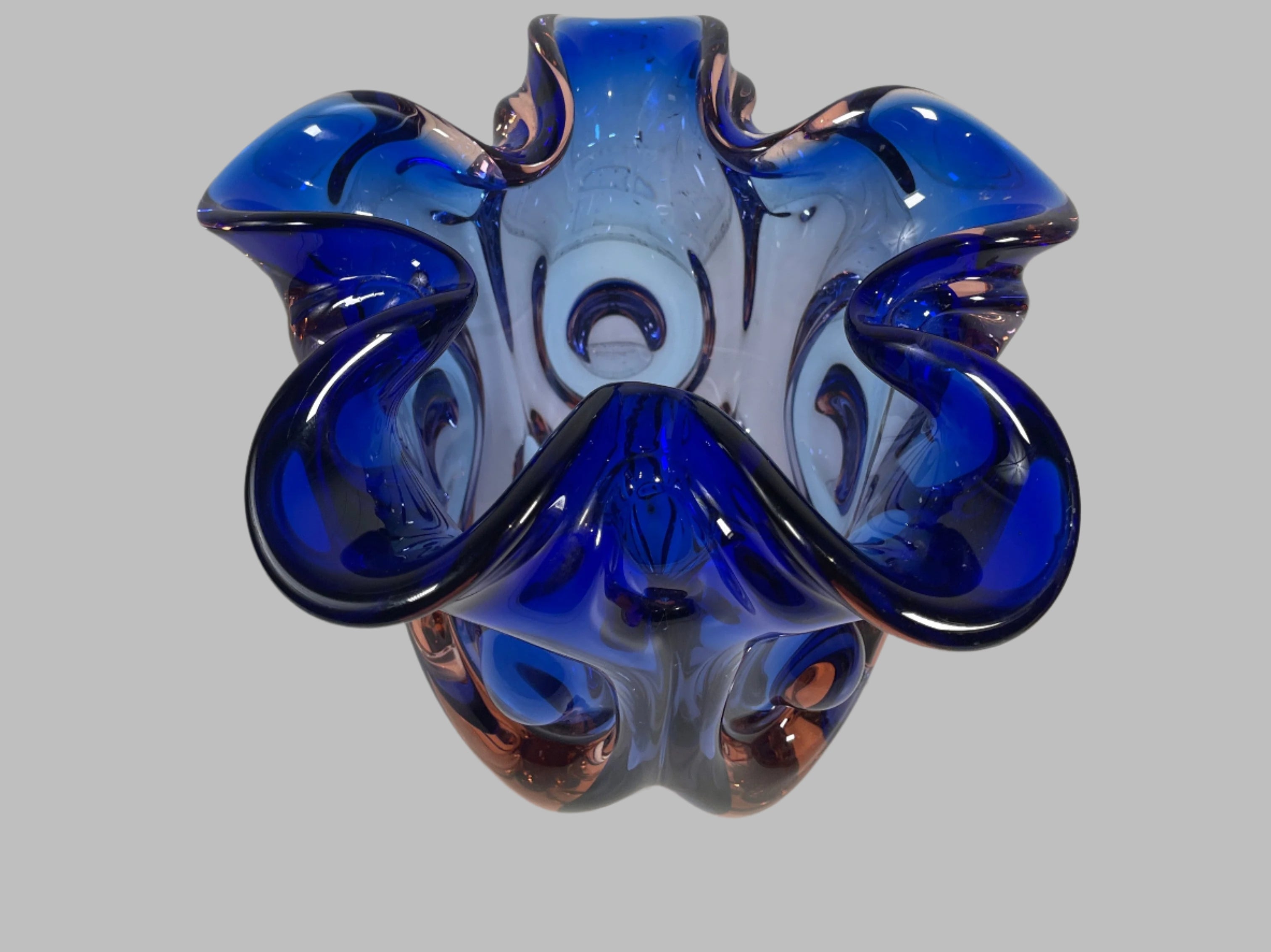 Vintage MCM Vase, Josef Hospodka Chribska Studio. Made in Czechoslovakia