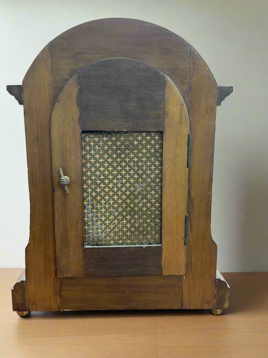 Classic Anglo-French Antique 19th century mantle clock by Dent London with French movement