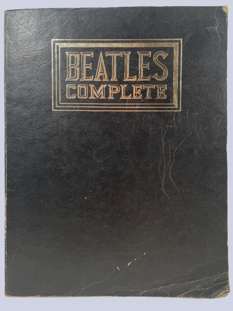 Le recueil complet des chansons des Beatles 1979 John Lennon Paul McCartney