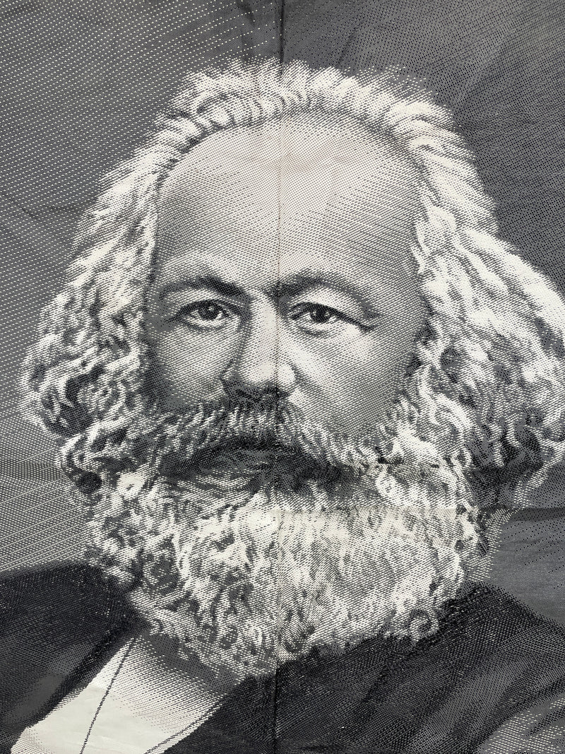 1960's Karl Marx Anarchy Silk Patch