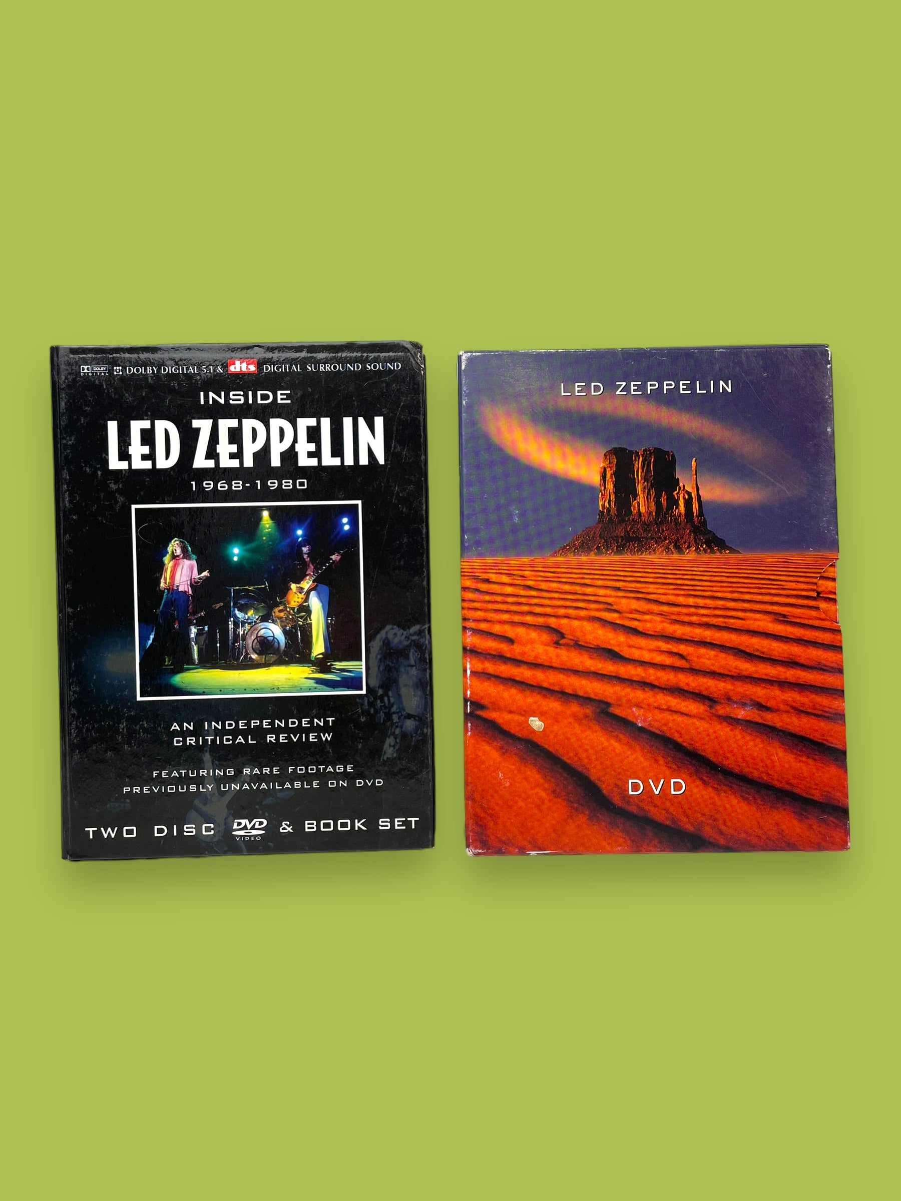 Lot de Deux DVD de Led Zeppelin