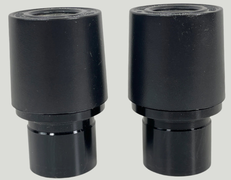 Pair of OMAX WF10X/18 Wide Field Microscope Eyepiece-LIL 28