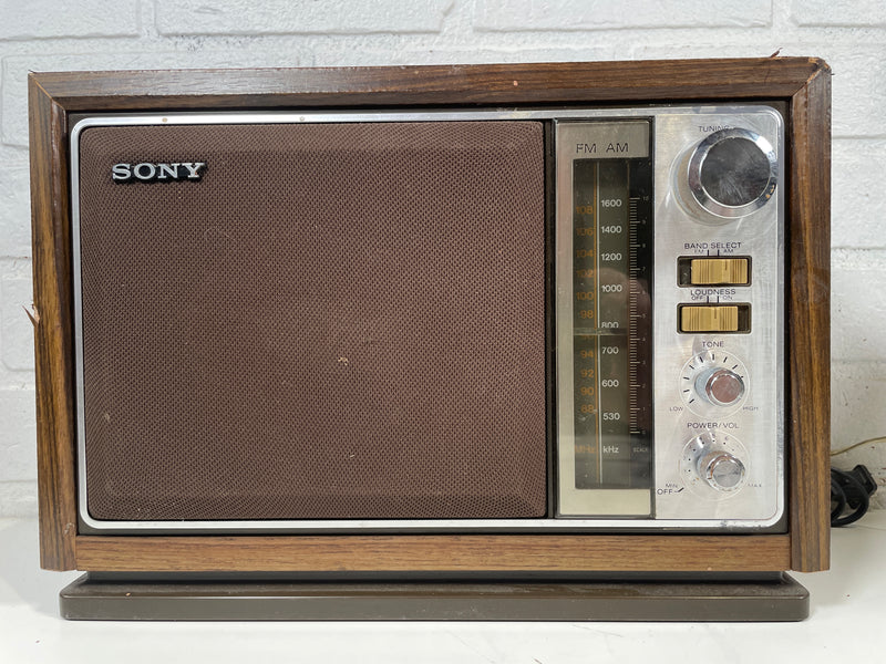 Vintage Sony Radio - ICF-9740W. Tested AS-IS, MCM