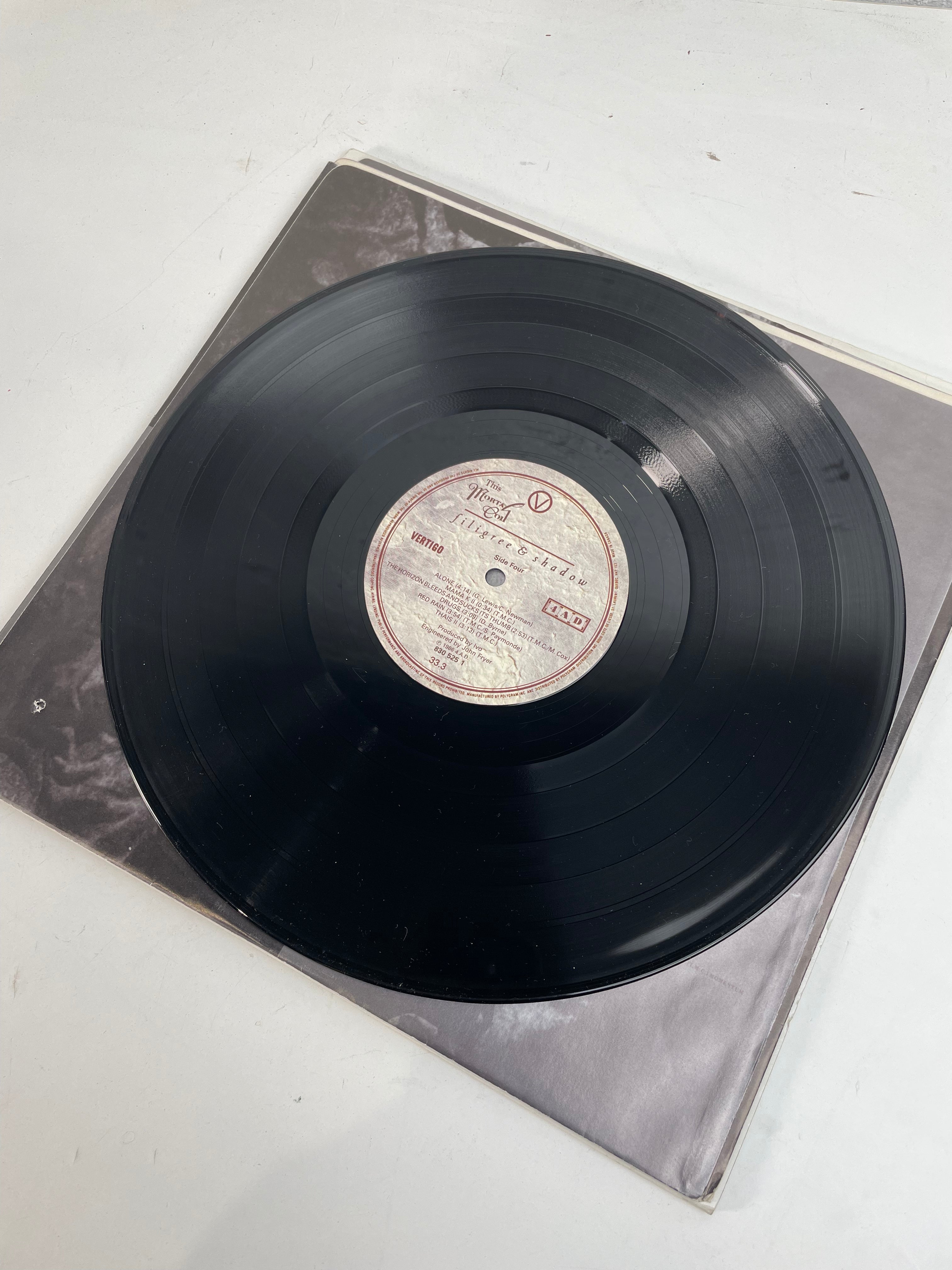 Mortal Coil "Filigree & Shadow." Double Vinyl LP