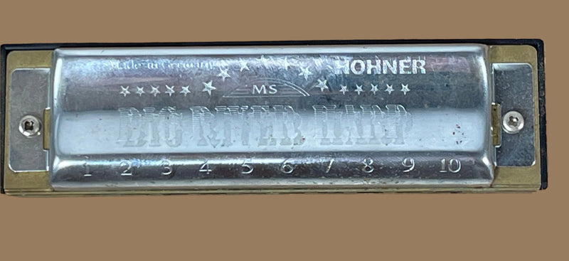 HOHNER Big River Harp Harmonica - KEY OF C - Made in Germany