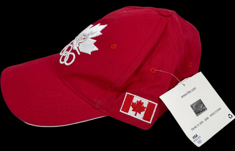 Team Canada. Vancouver 2010 Olympics Hat.  Hudsons Bay, XL Size.