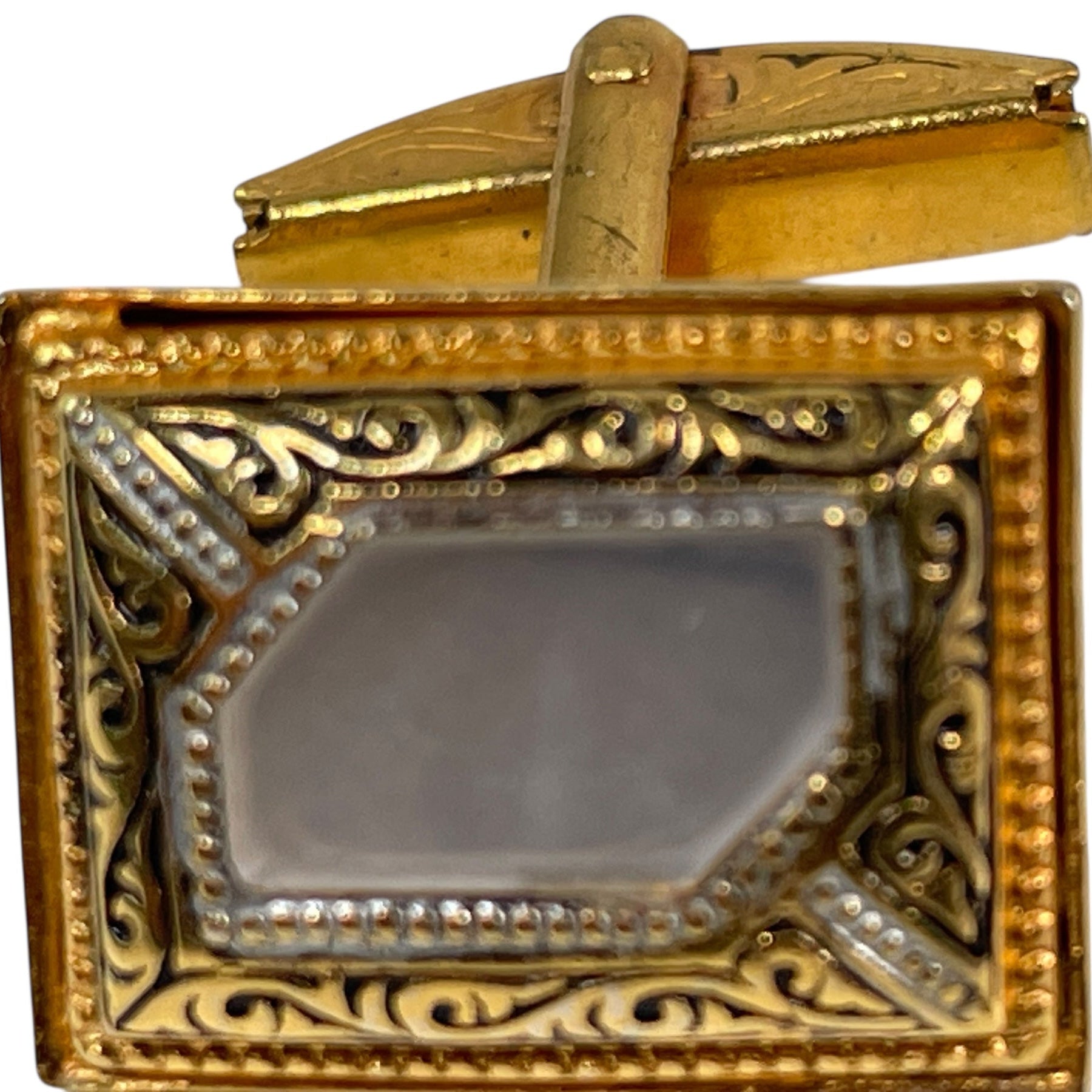 Damascene_Gold_Plated_Cufflinks_