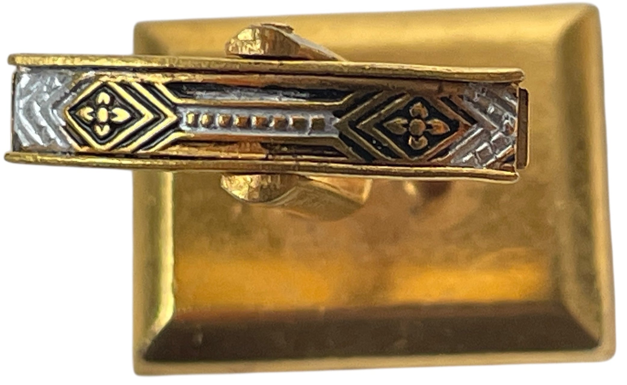 Damascene_Gold_Plated_Cufflinks_