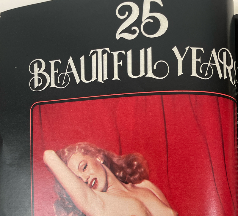 1979 January Playboy Magazine 25th Anniversary Issue - Centerfold/Inserts