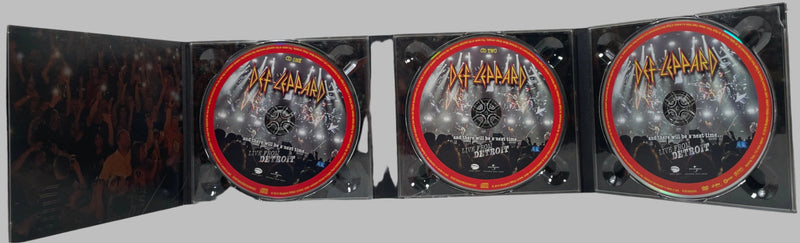 Def Leppard : Et il y aura une prochaine fois... : Live From Detroit, 2 CD, 1 DVD