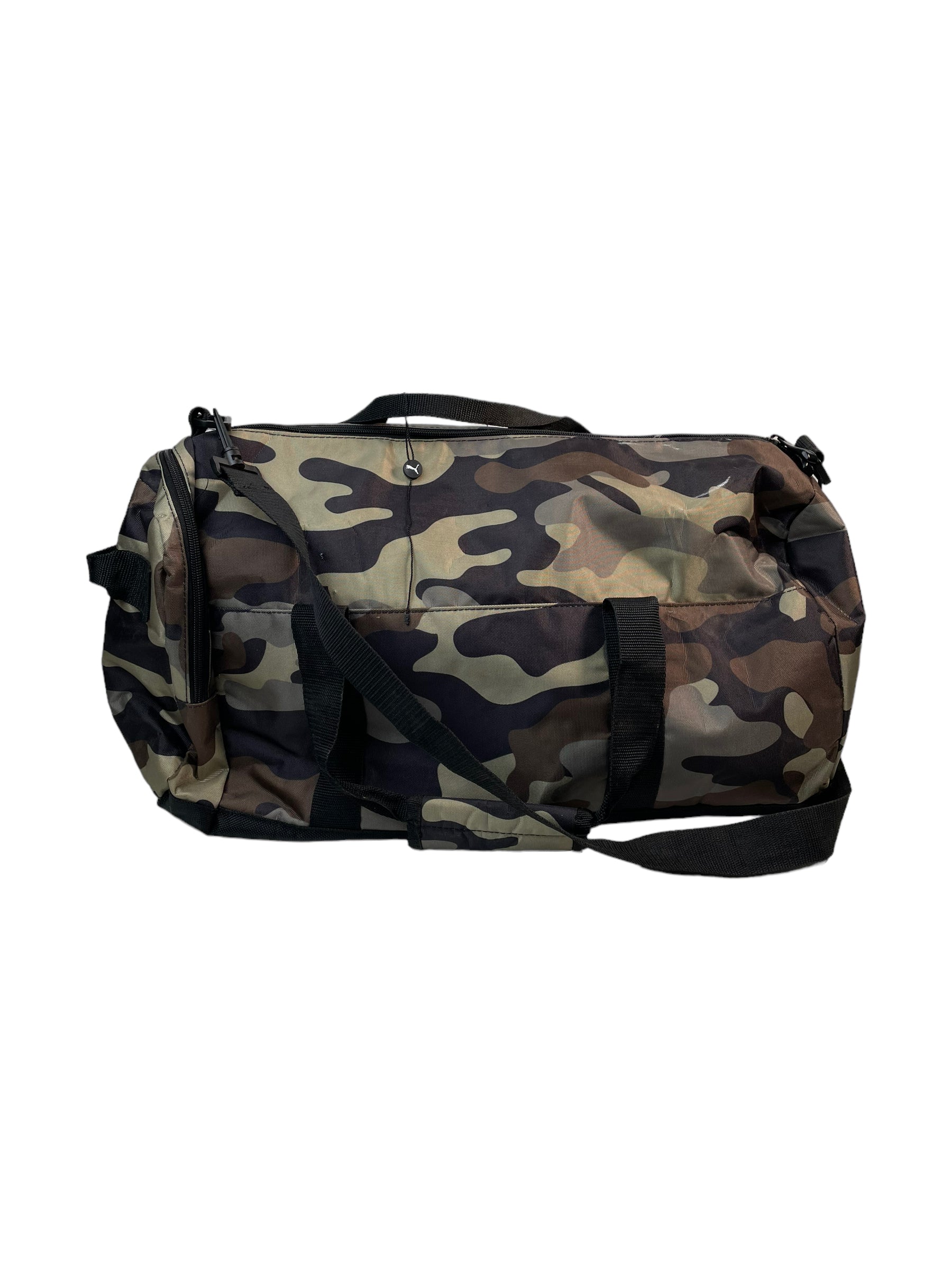 Puma camo shop duffle bag