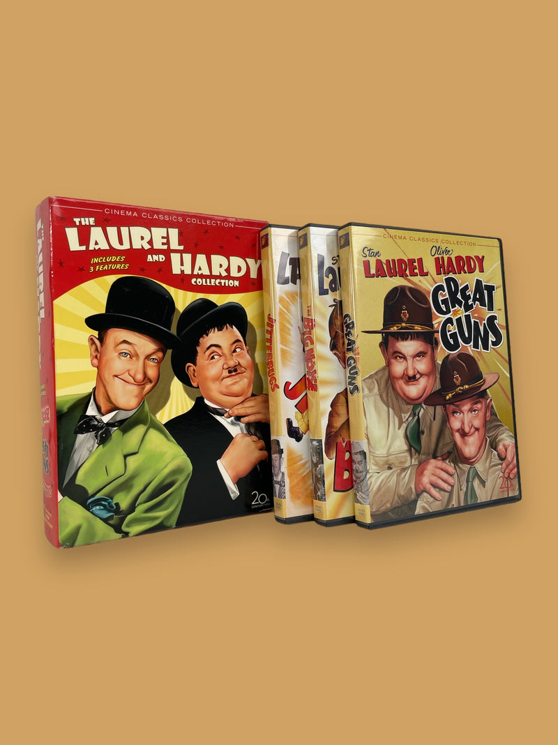 Coffret 3 disques "La Collection Laurel et Hardy : Volume 1"